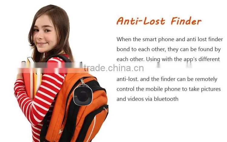 For iOS Android System Smartphone Anti-Lost Alarm Tracer Bluetooth 4.0 Bluetooth Camera Remote Shutter