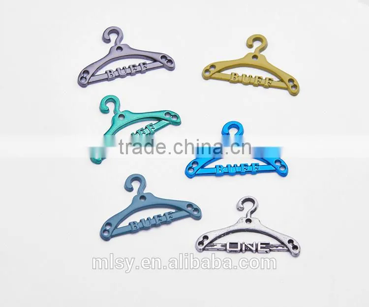 Special companies metal logo label printing to sew Brightness E2-80032