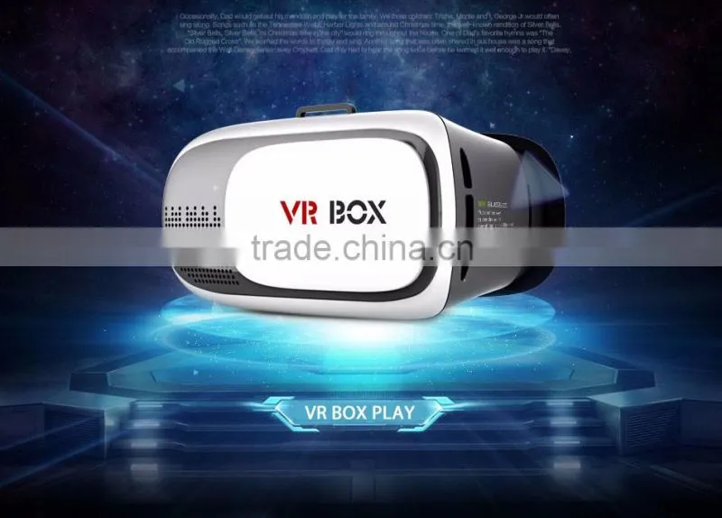 VR 3D Virtual Reality Headset Glasses with NFC and Compatible with 4~6 Inch Smartphones
