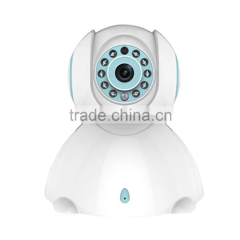 360 Degree View 720P HD IR Control Night Vision Wireless WiFi IP CCTV Video Audio Camera Onvif Protocol P2P WPS