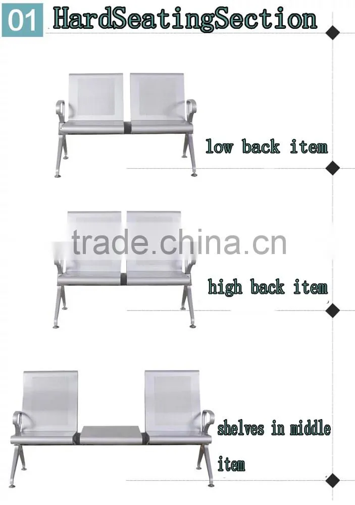 New Model Conference Used Waiting Chairs For Sale JC-DH12