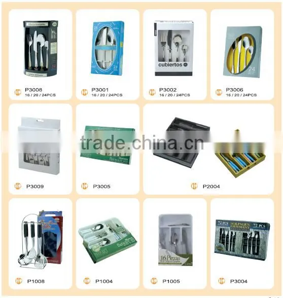New design Stainless steel Cutlery sets