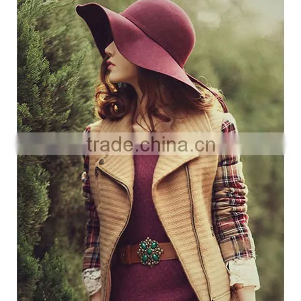 Super Grade Felt Hat Blank Soft Wide Brim Felt Hat