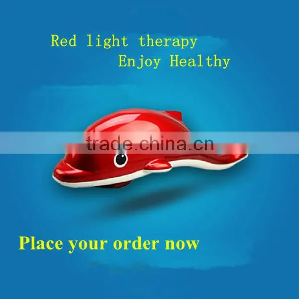 Pain relieve electric handheld dolphins massager