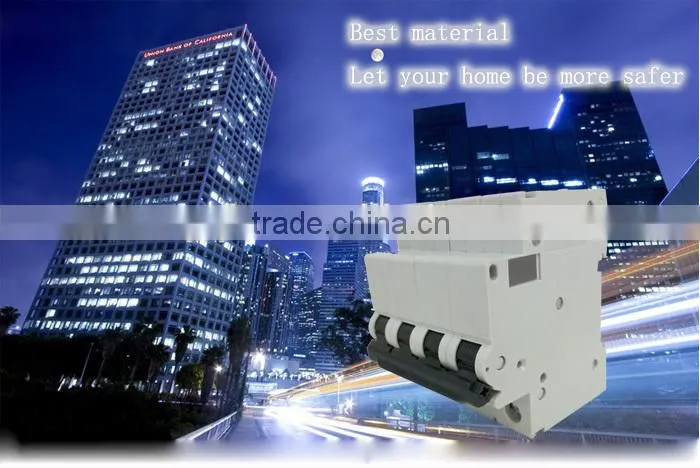 plug in low voltage mcb shunt trip circuit breaker
