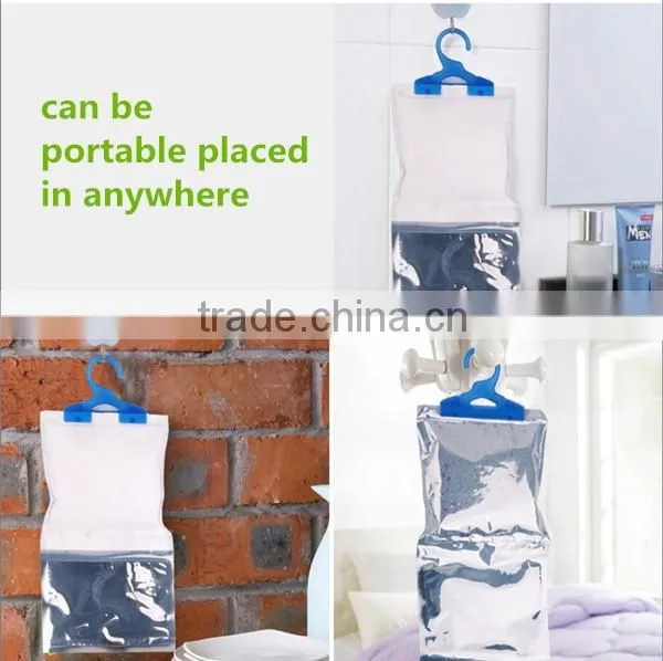 REACH Approval Calcium chloride Gift box paking 500ml Hang Moisture trap Dehumidifier Bags