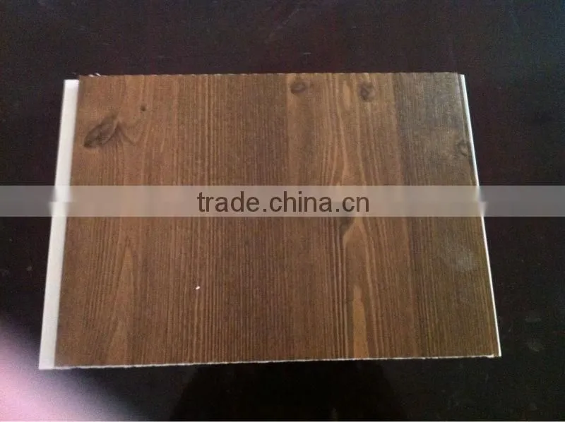 pvc panel with holes for house decoration laminated