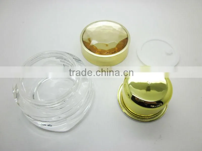 Luxury Diamond Cap Classic Cosmetic jars