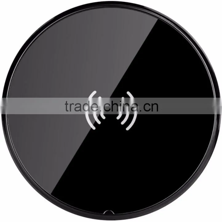 On-board wireless charger Mobile wireless charger stents QI 360 rotary logo emitter wholesale