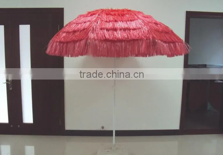 China Straw Beach Umbrella