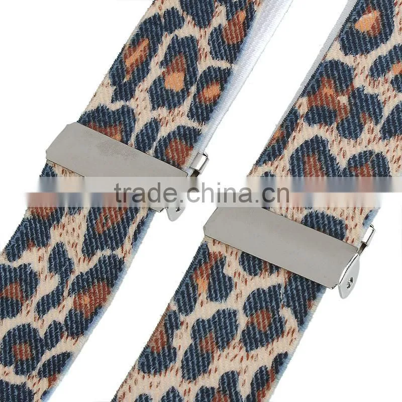Casual Jeans designer belts western fashion elastic leather suspender for dress