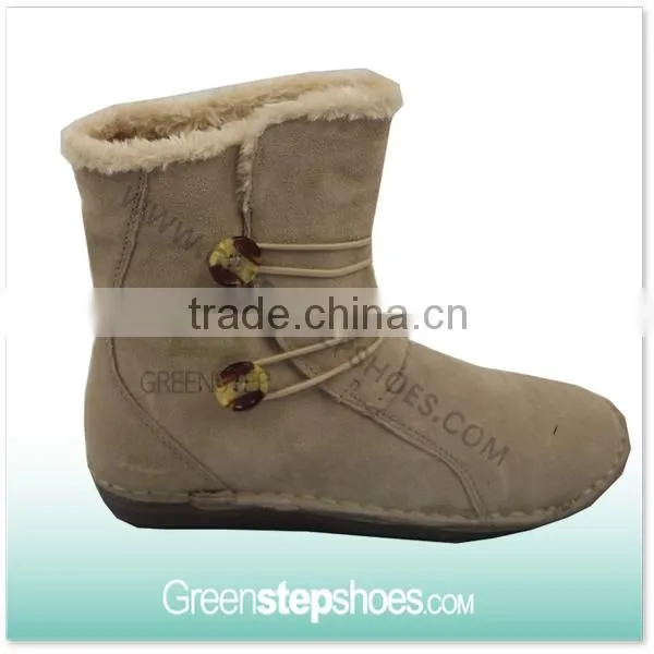 Suede Material Warming Snow Boots,Women Winter Boots