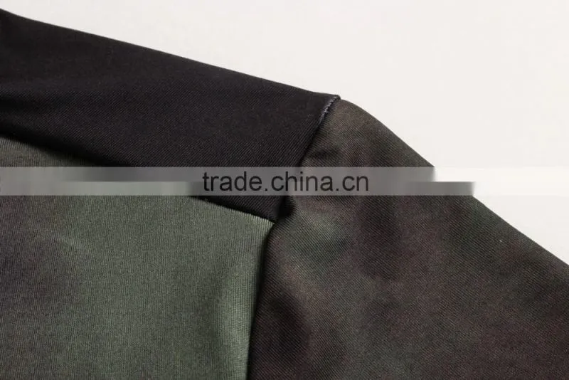 Yingzhong garment oem china factory screen printing men collar sport fitness t shirts with logo