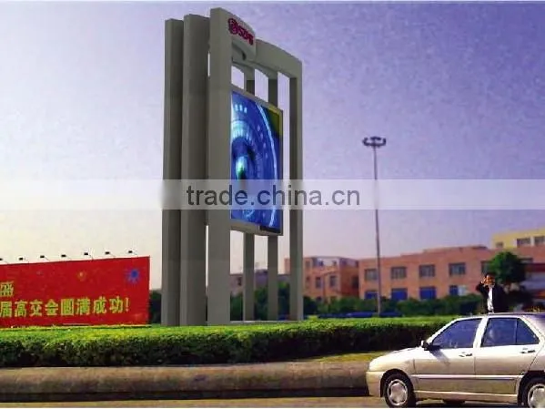P10 full color front maintenance outdoor led sign