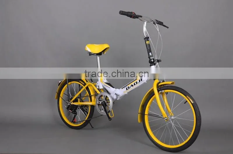 20 inch folding speed bike 7-speed high-carbon steel speed bike