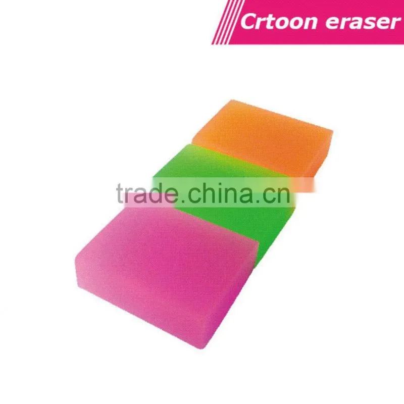 Promotional transparent eraser