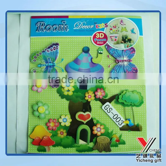 handmade 3D sticker, handmade stiker, paper sticker