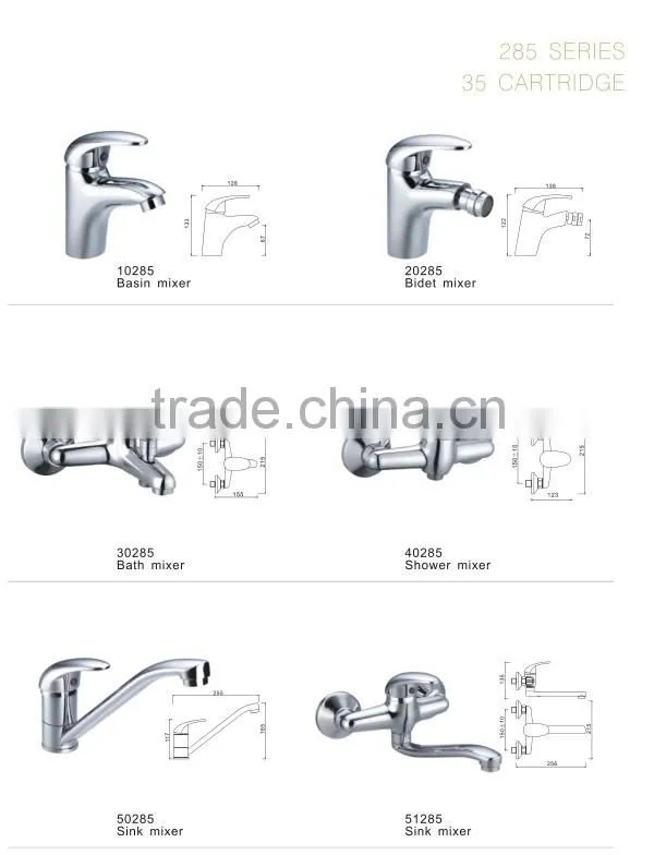 bathroom shower mixer faucet for body cleaning