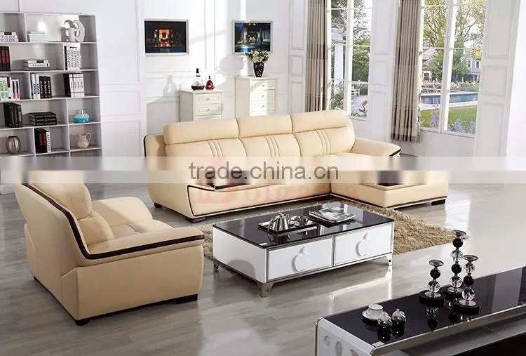Living Room Adjustable Corner elegant cheap sectional l sofa