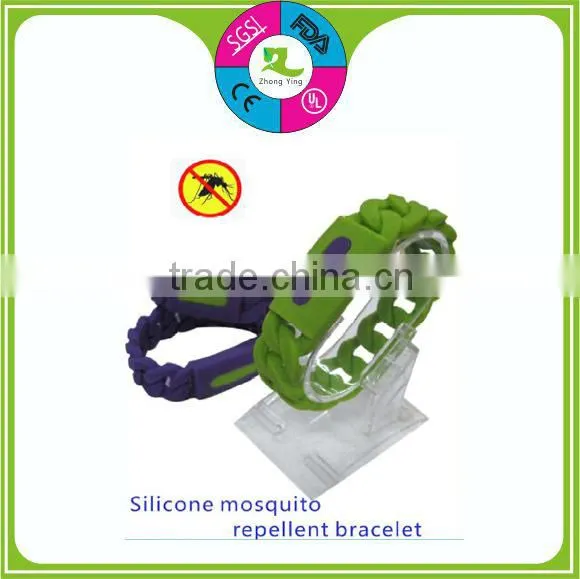 silicone mosquito repellent bwristband promotion gift