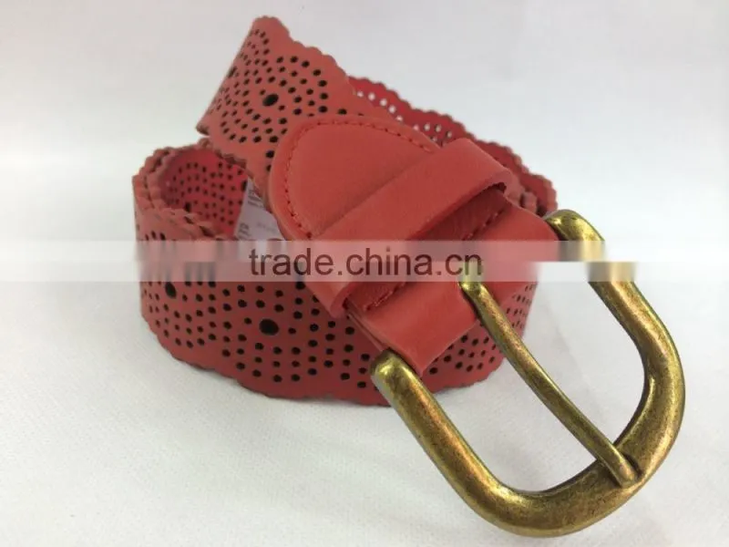 2016 new design belt PU wit pin buckle belts