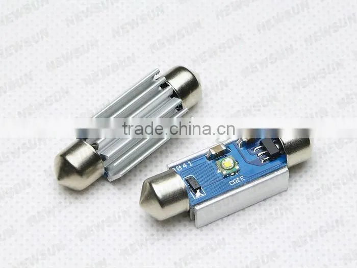 C5W Festoon c ree canbus dome light for cars 39mm white led map dome light car side lights