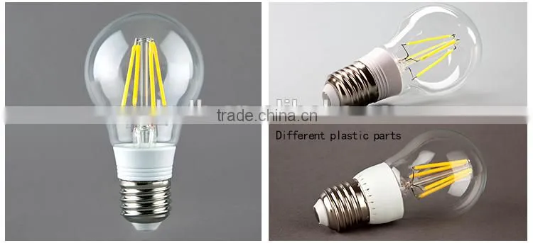 2000k-6300k PF>0.5 SMD 2years garanty e27 a60 led lamp chinese led bulb light, filament leb bulb, led flame shaped light bulb