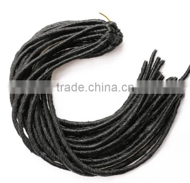 F6677 synthetic hair extensions twist braid,two colored synthetic braiding hair
