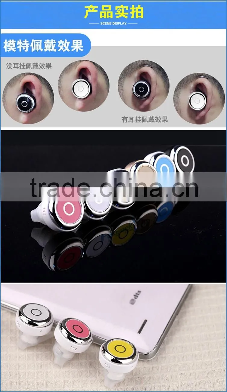 Factory Price Wireless Bluetooth Headphone , mini phone headset headphone without wire ,bluetooth headset headphone for xiaomi