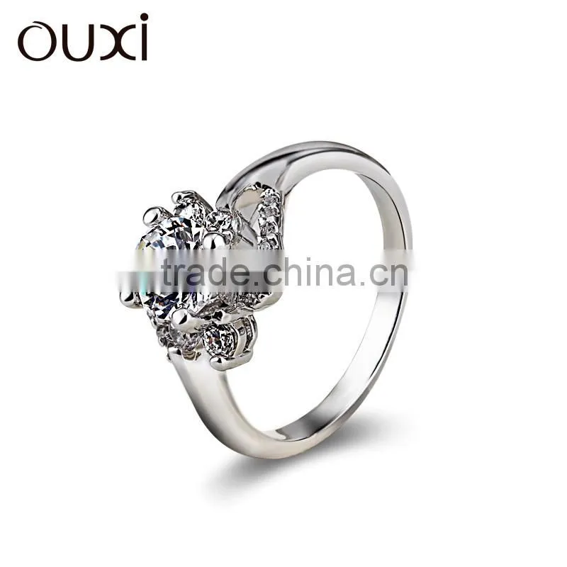 2015 summer fashion best infinity ring made with zircon jewerly 40142