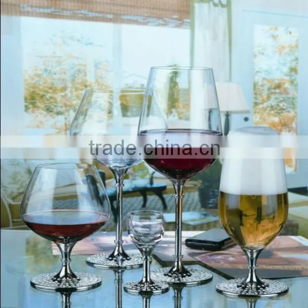 lead free clear crystal shot glasses