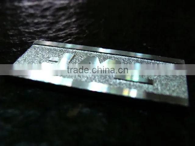 High quality custom self adhesive metal nameplates