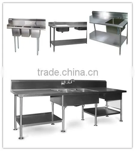 3 Compartment Stainless Steel Sink