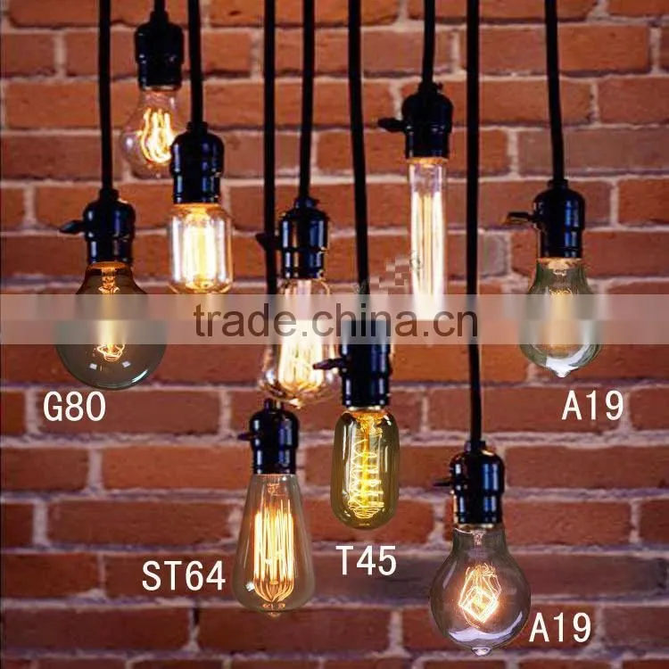 Edison bulb E27 T30 40W/60W Antique Light Bulb with CE