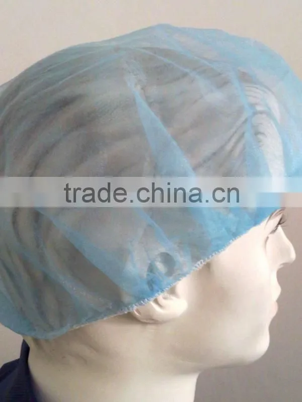 Disposable nonwoven nurse surgical round cap
