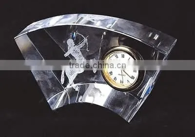 Arch Personalized crystal clock