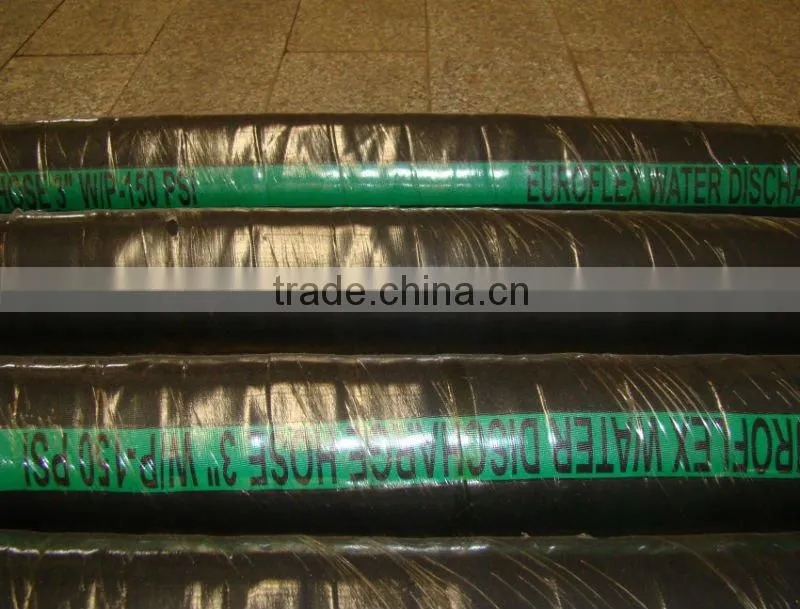 10bar water discharge rubber hose