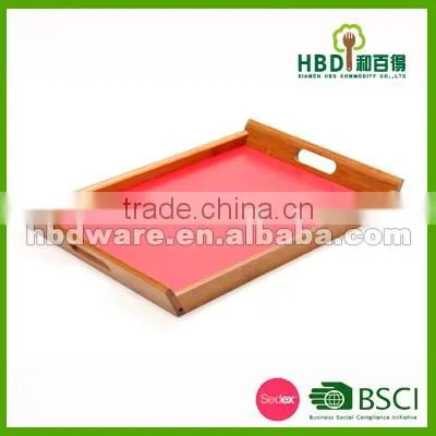 Restaurant serving tray , good selling bamboo tray