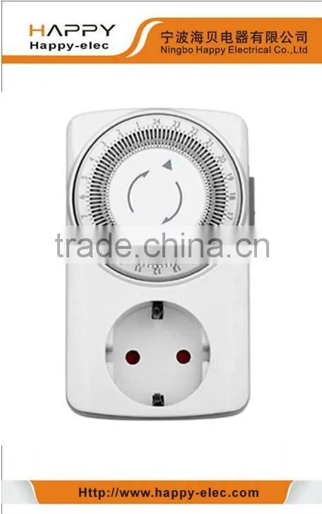 Daily mechanical timer switch