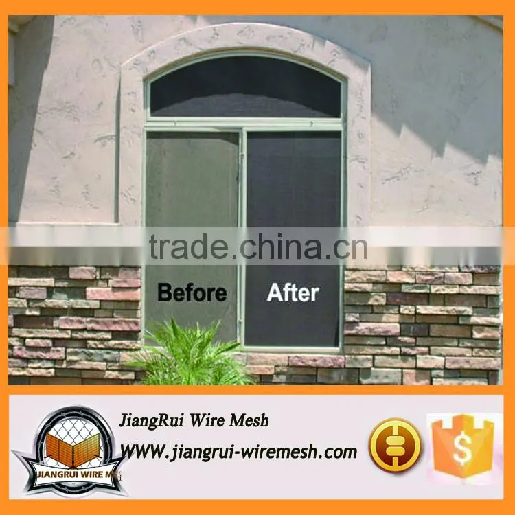 Stainless steel window screen