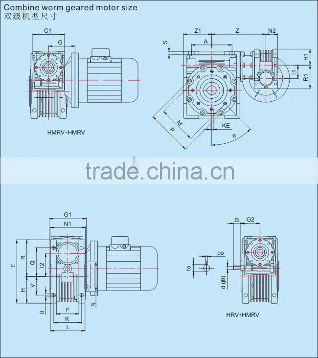 gearbox automatic transmission . R-Inline Helical Gear Reducer . aluminum alloy speed reducer
