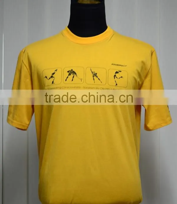 summer cotton printed t-shirt ,O-Neck t-shirt for man promotion/advertising