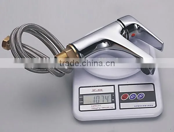 hot water tap, brass/zinc alloy faucet, kaiping plated hightlight surface