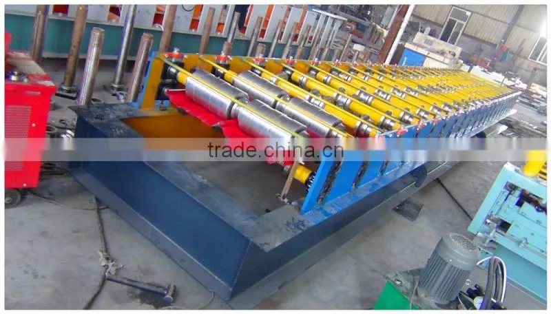 roof panel standing seam machine