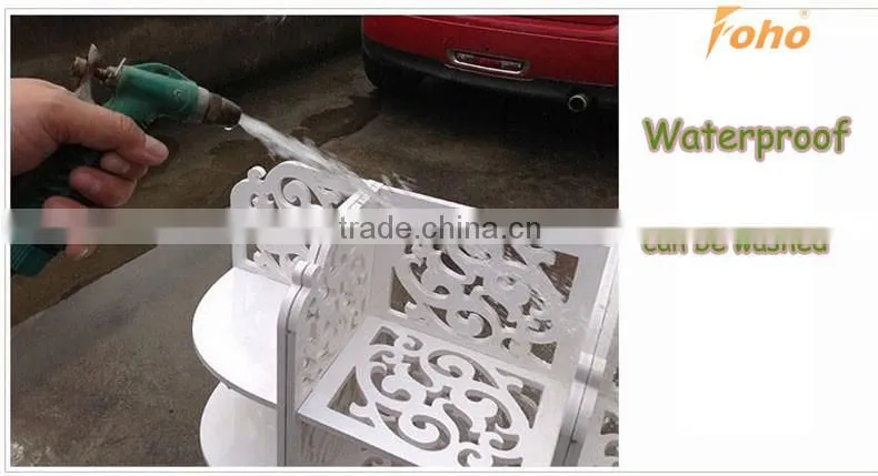 Best Selling MINI Modern Carved Plastic Storage Shelf