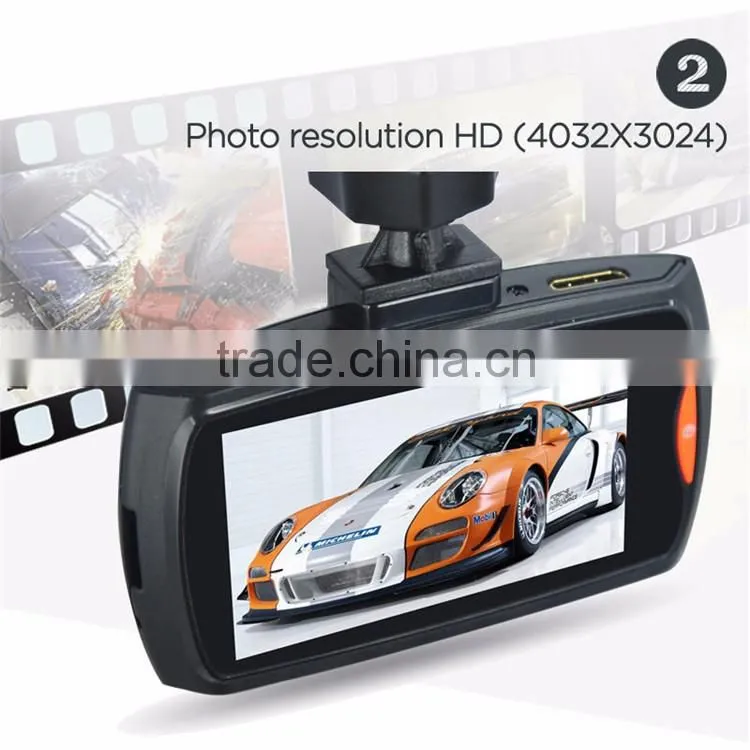 New high resolution wide angle full hd car dashboard dash camera