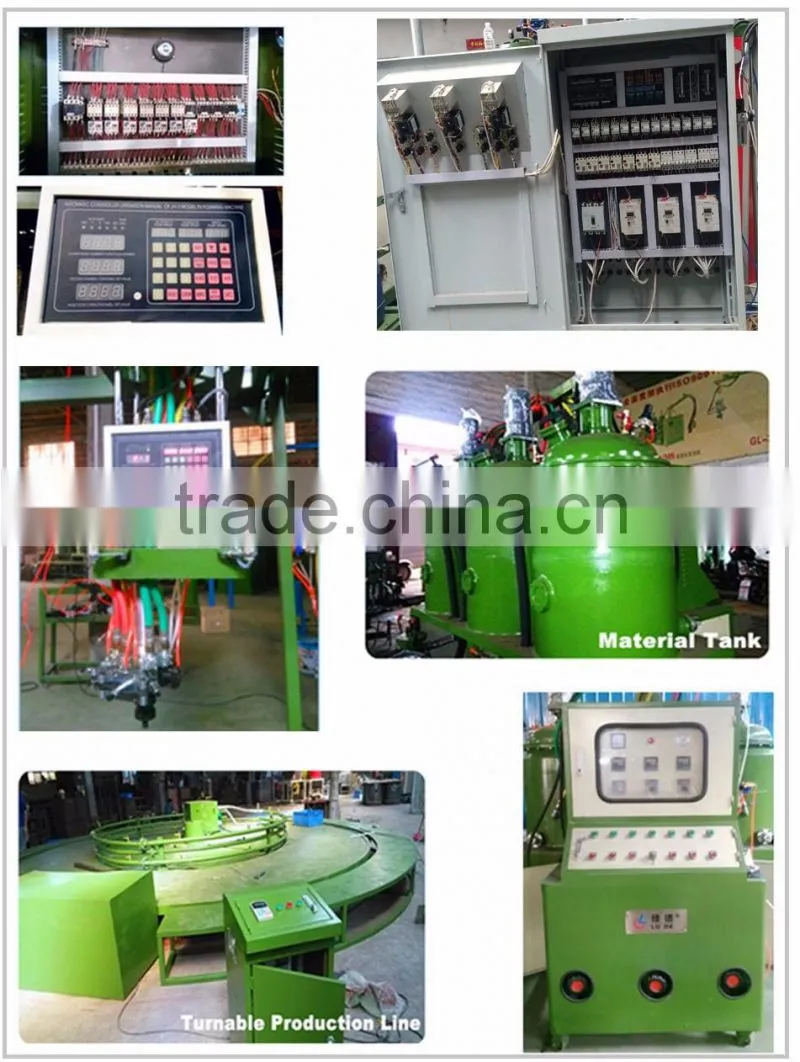 Double-Color Double-Density PU Shoe Sole Moulding Machine Price
