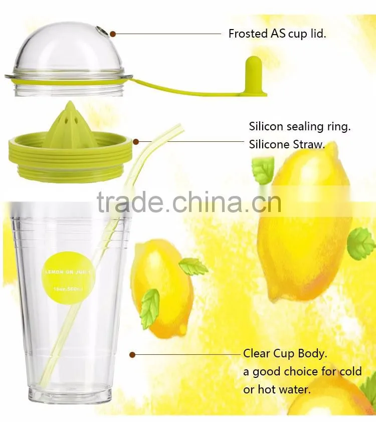 plastic drinking sports reusable water bottle with strap for kids