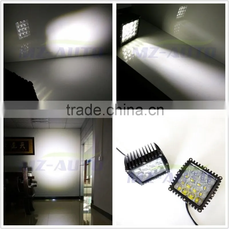 MZ NEW CHD80W 4D LED WORK LIGHTS HIGH POWER truck light car lighting super concentrate auto lights car part led headlights IP67