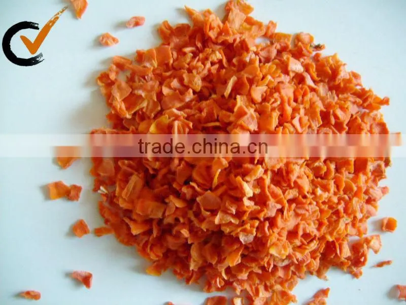 hot AD dried dehydrated carrot granules